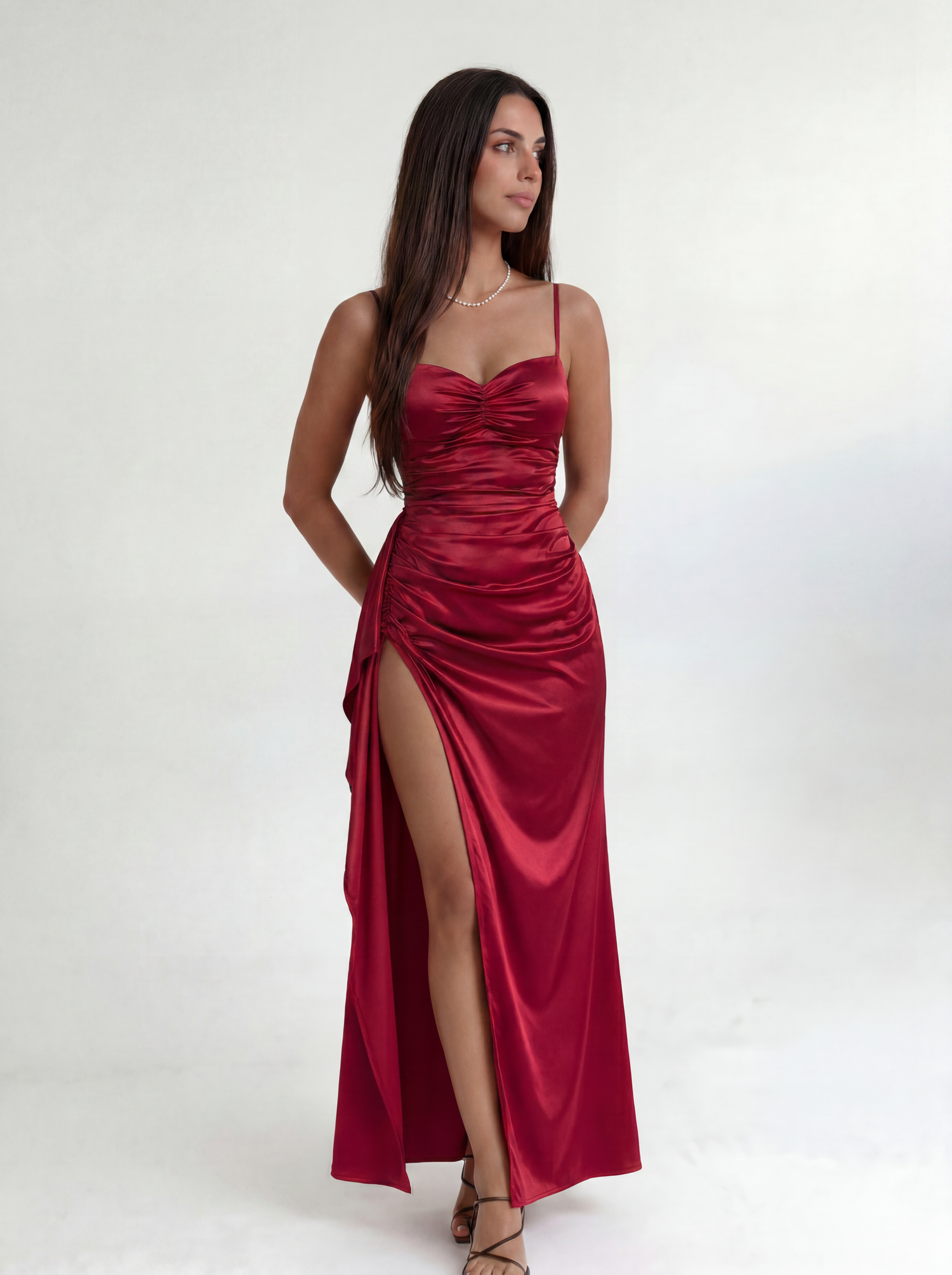 Cavelle Noire – Red Scarlet Siren Gown