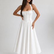 Roselle Corset Bow Dress