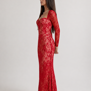 Red Crimson Obsession Gown