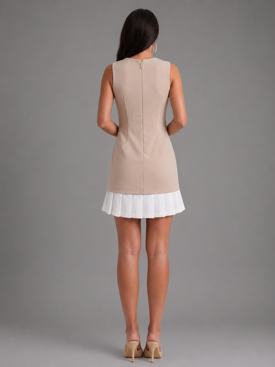Beige Noiréa Dress
