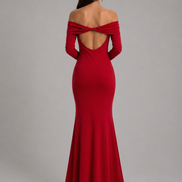 Red Roselle Dress
