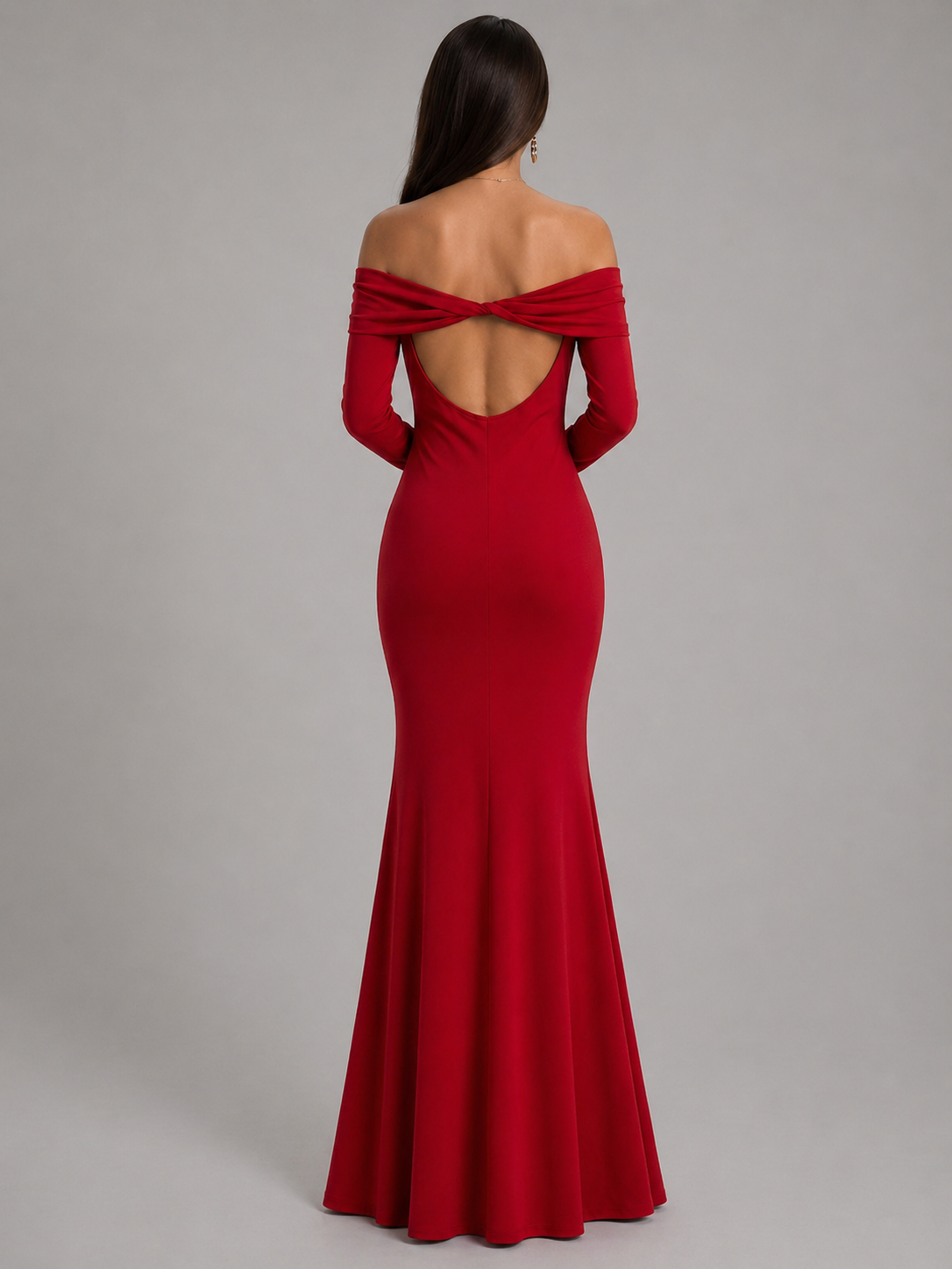 Red Roselle Dress