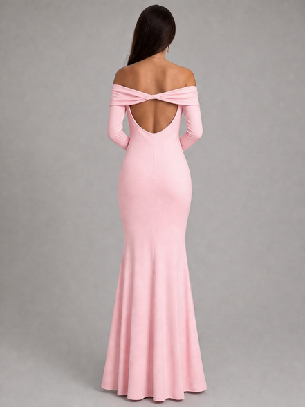 Pink Roselle Dress