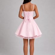 Pink Eclipse Layer Dress