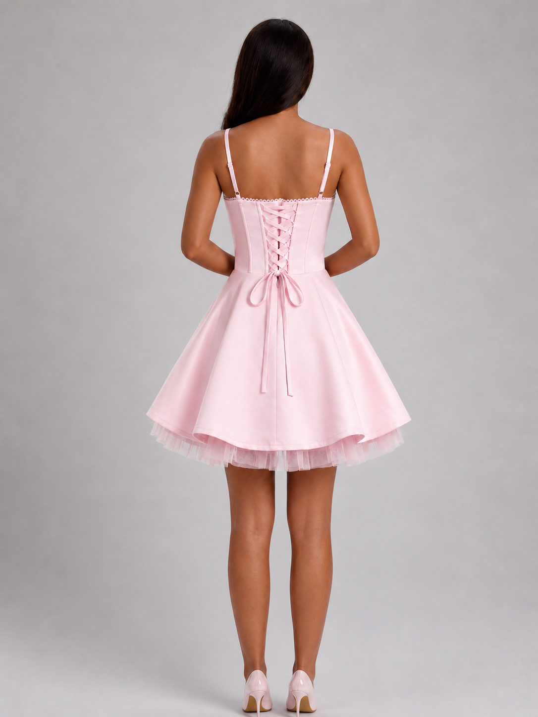 Pink Eclipse Layer Dress