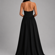 Black Solenne Dress