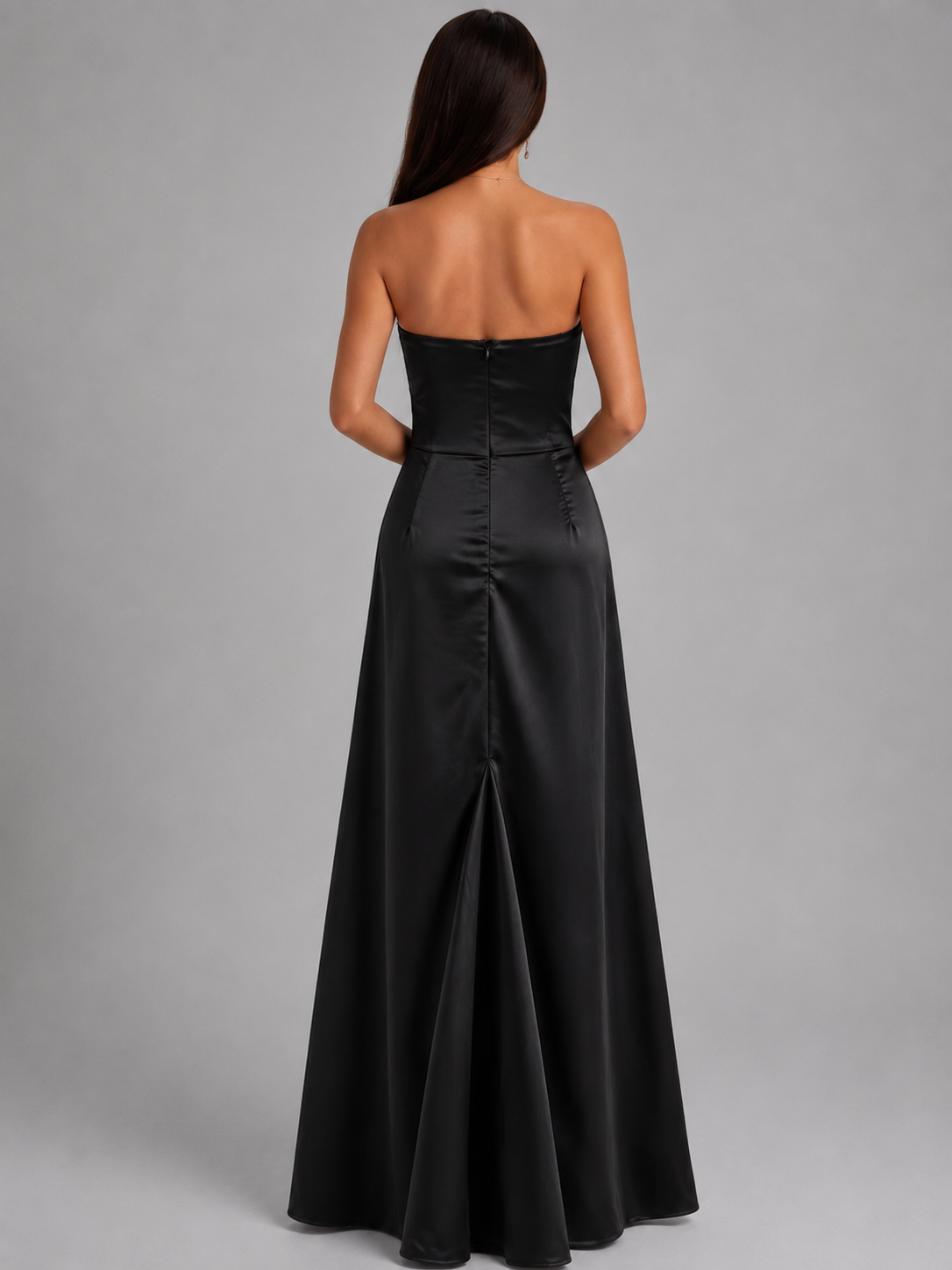 Black Midnight Contour Gown