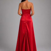 Red Midnight Contour Gown