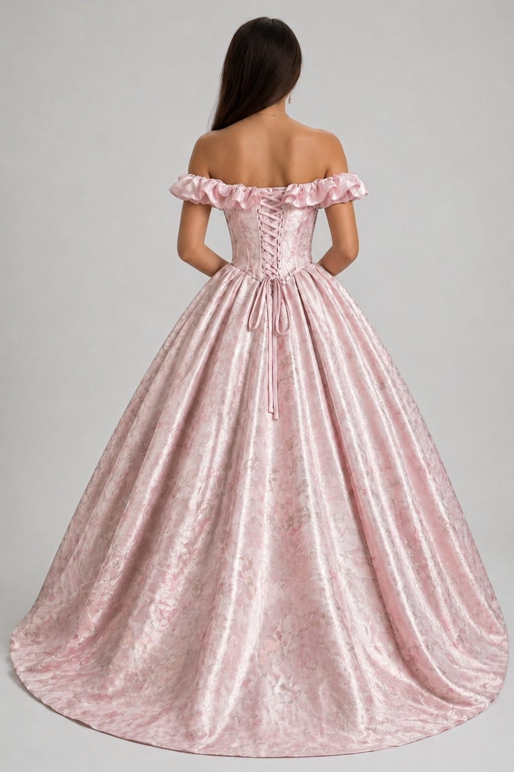Rosé Majesté Ball Gown
