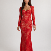 Red Crimson Obsession Gown
