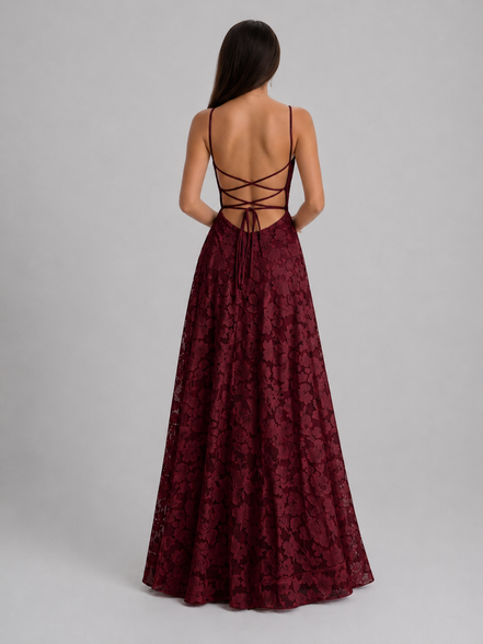 Red Celestine Dress