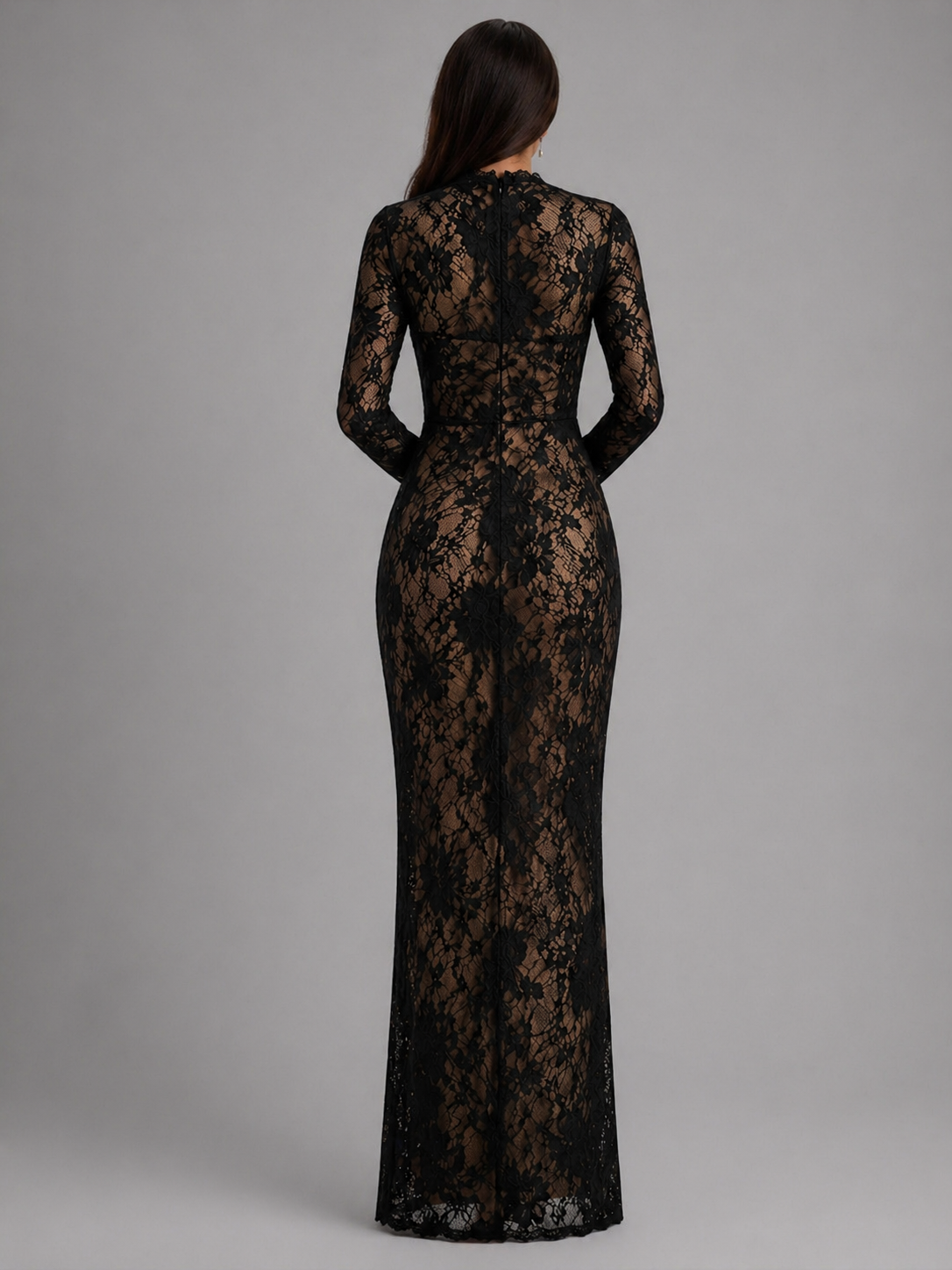 Black Crimson Obsession Gown