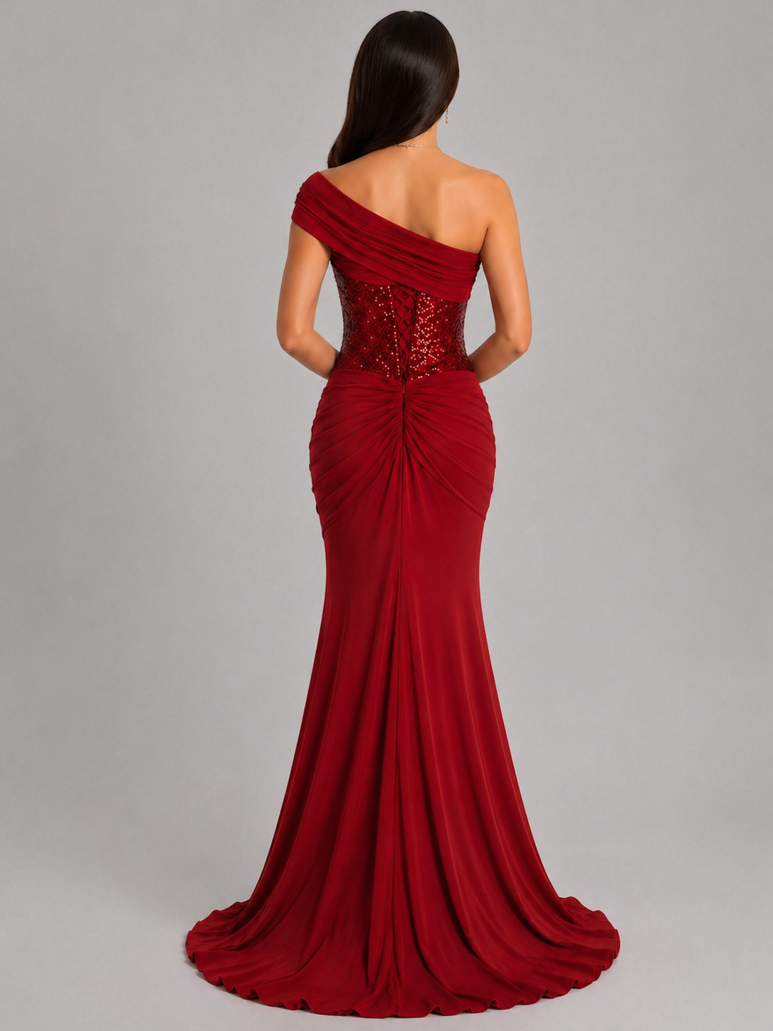 Red Rouge Élégance Gown