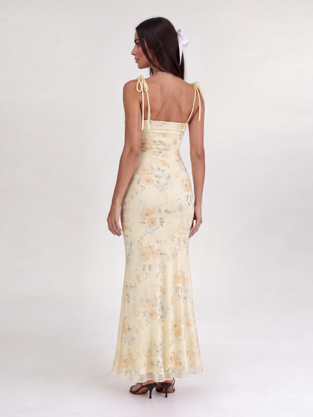 Yellow Amaryse Maxi Dress