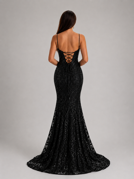 Black Noir Éclipse Gown