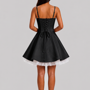 Black Eclipse Layer Dress