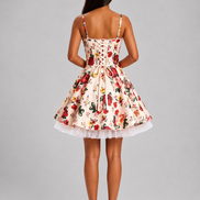 Floral Eclipse Layer Dress