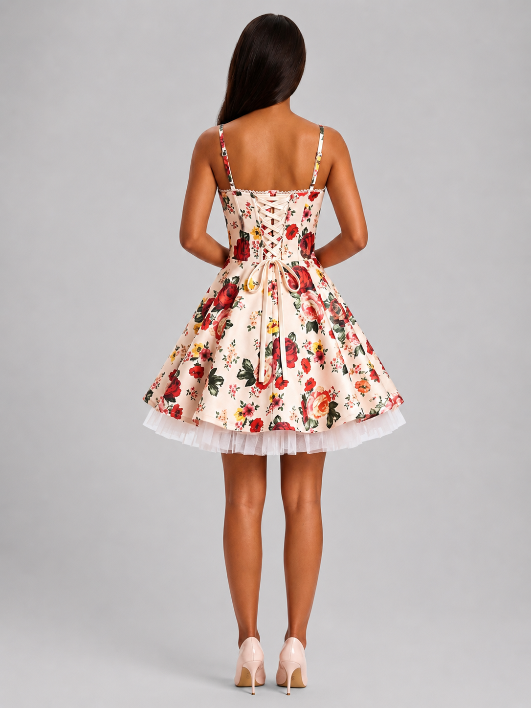 Floral Eclipse Layer Dress