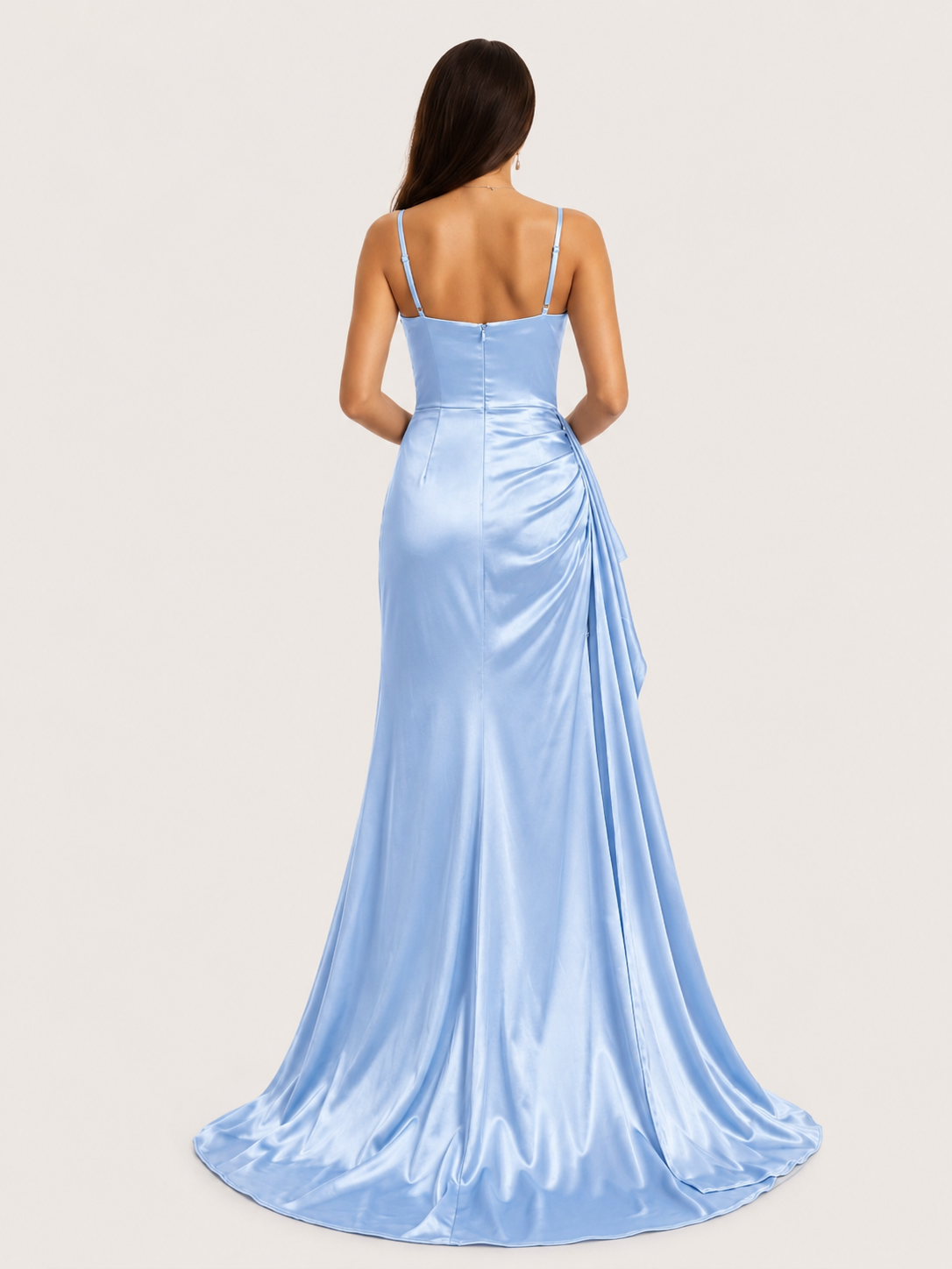 Azure Scarlet Siren Gown
