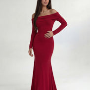 Red Roselle Dress