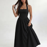 Black Solenne Dress