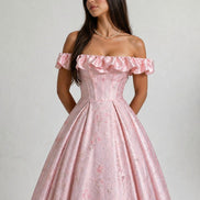 Rosé Majesté Ball Gown