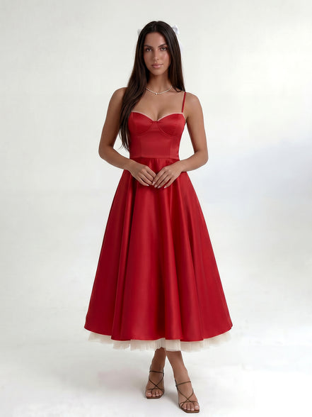 Red Golden Hour Dress