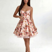 Floral Eclipse Layer Dress
