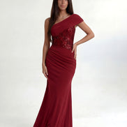 Red Rouge Élégance Gown