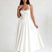 Roselle Corset Bow Dress