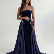 Navy Blue Midnight Grace Gown