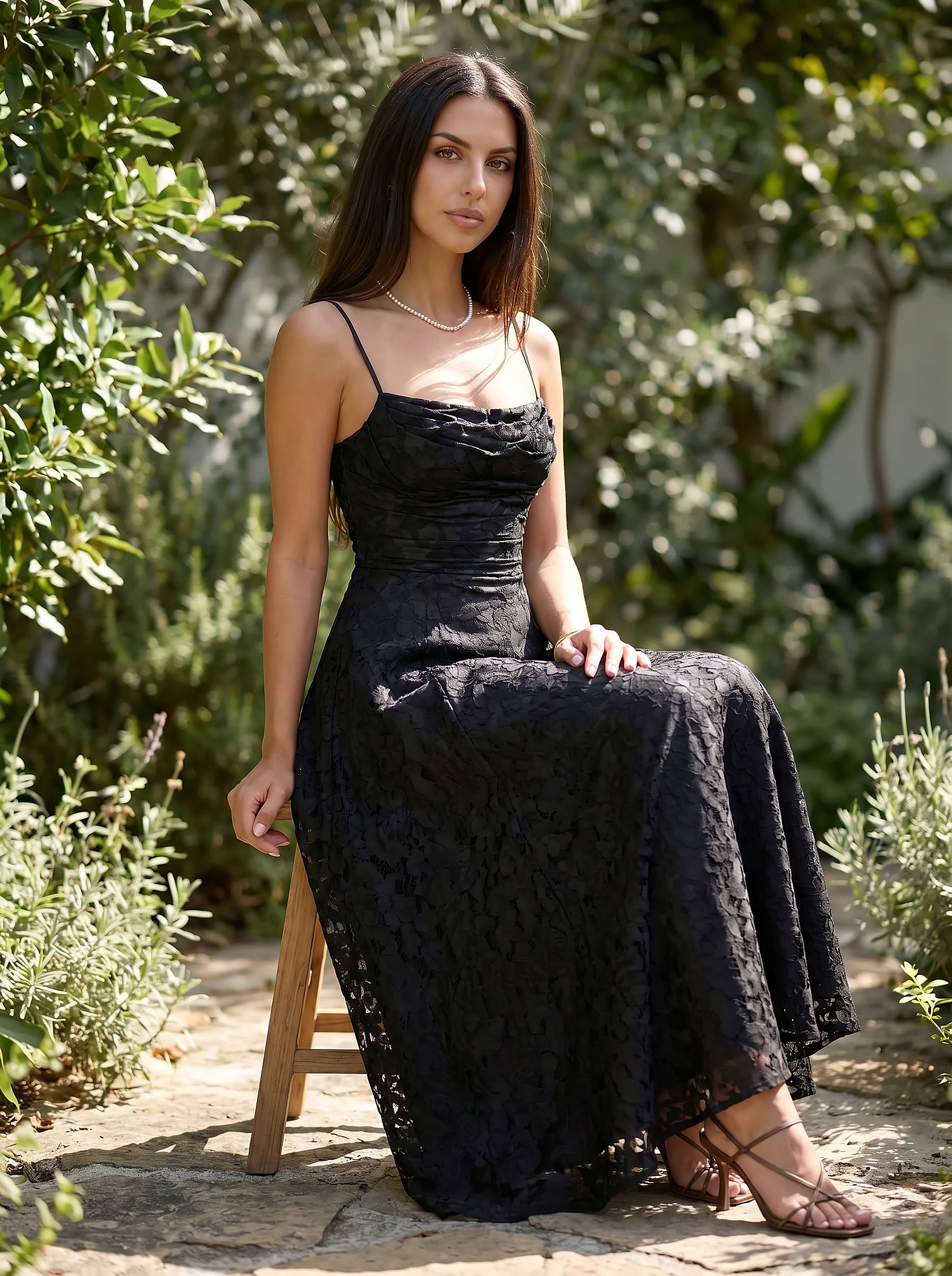 Black Celestine Dress