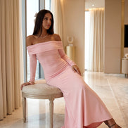 Pink Roselle Dress
