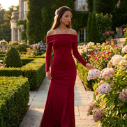 Red Roselle Dress