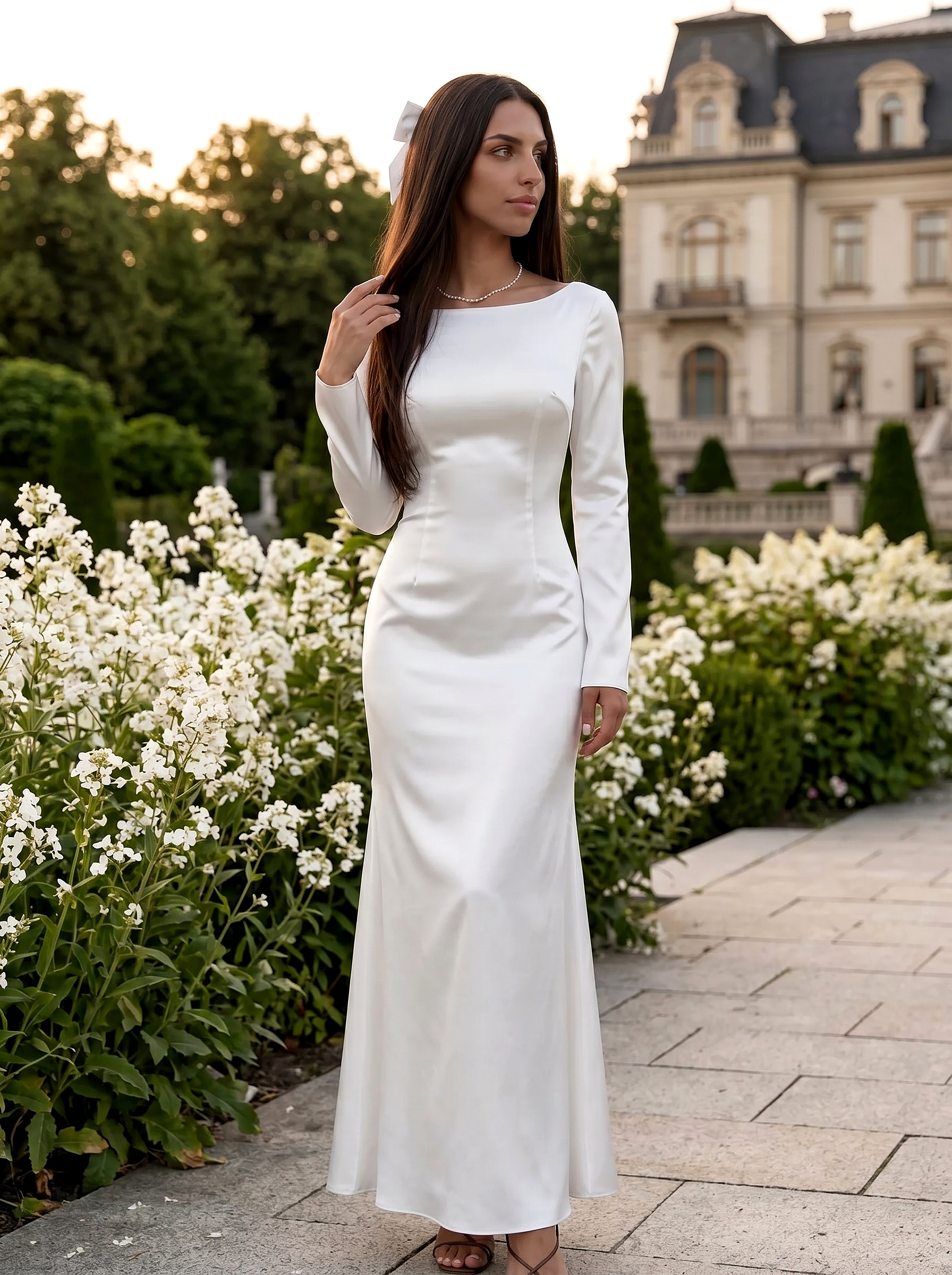 White Marcelline Dress