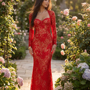 Red Crimson Obsession Gown
