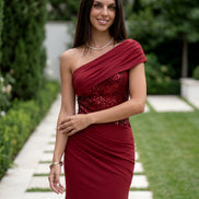 Red Rouge Élégance Gown