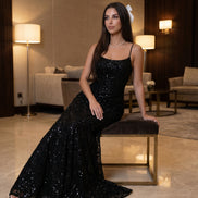 Black Noir Éclipse Gown