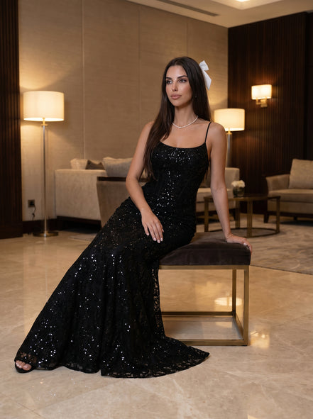 Black Noir Éclipse Gown