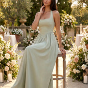 Green Solenne Dress