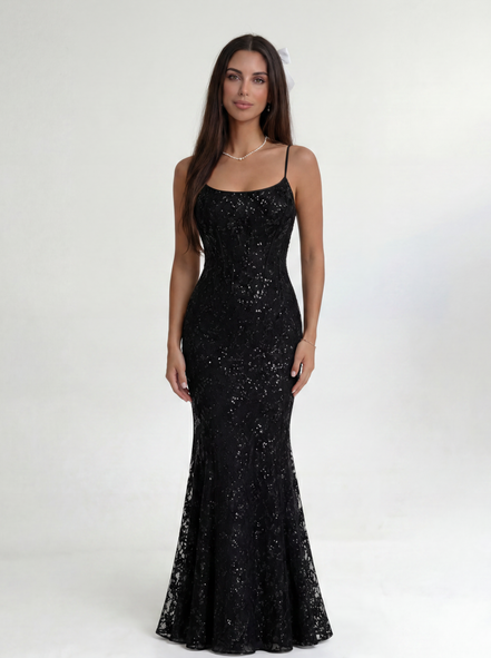 Black Noir Éclipse Gown
