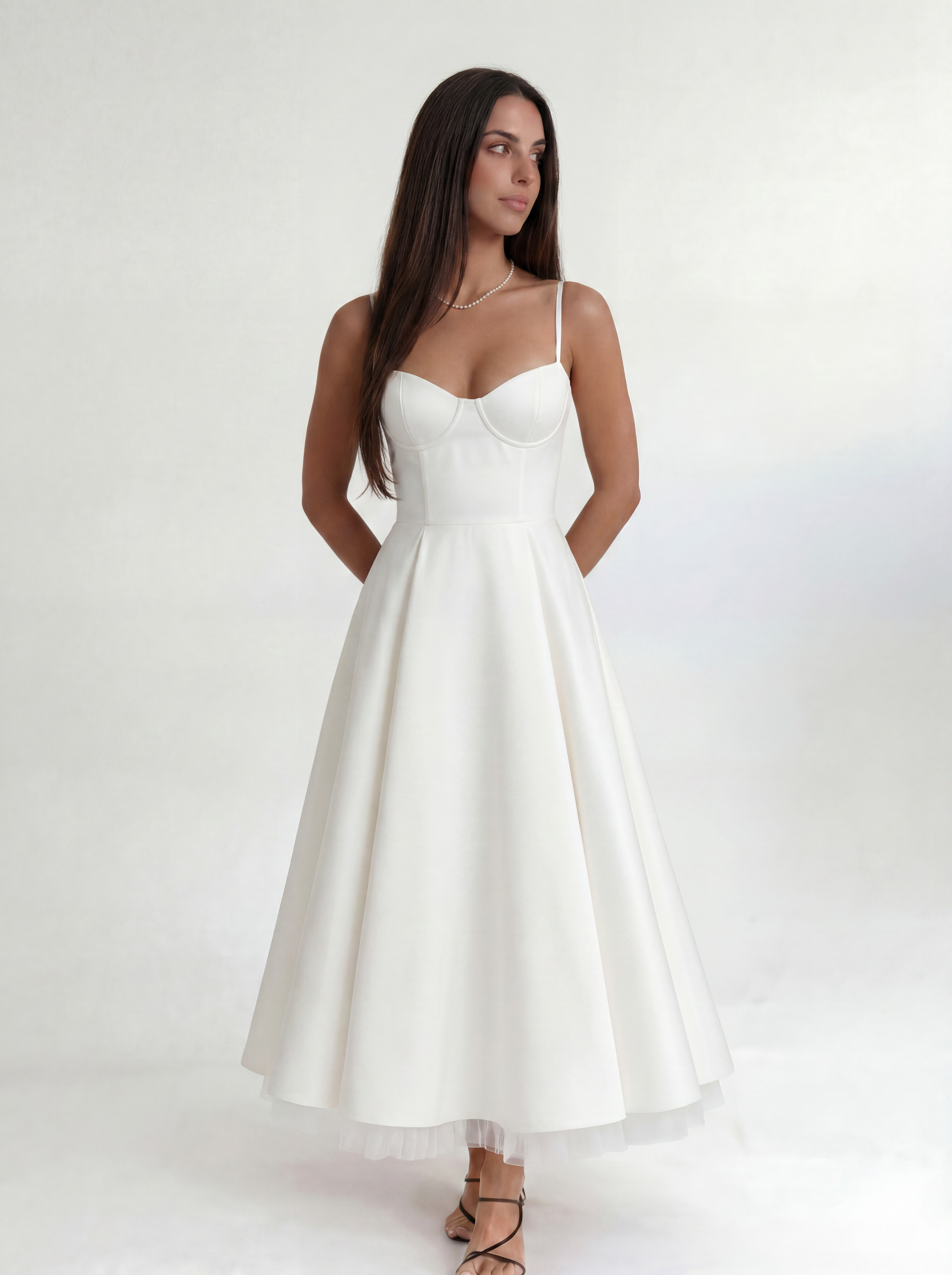 Cavelle Noire - White Golden Hour Dress