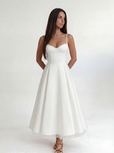 White Golden Hour Dress