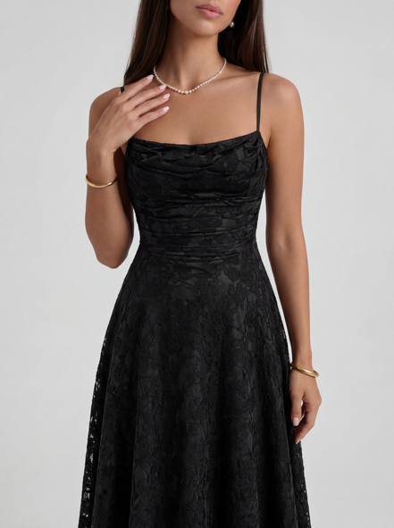 Black Celestine Dress