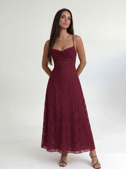 Red Celestine Dress