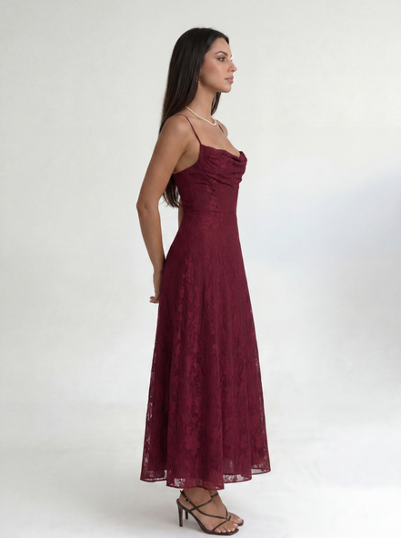 Red Celestine Dress