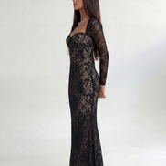 Black Crimson Obsession Gown