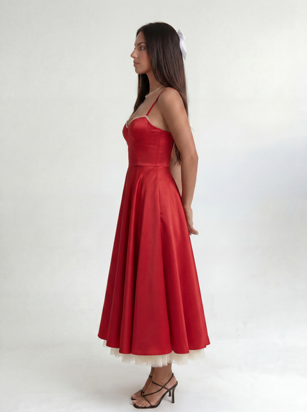 Red Golden Hour Dress