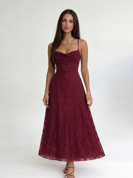 Red Celestine Dress