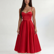 Red Golden Hour Dress